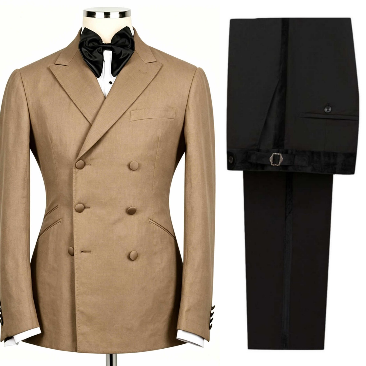 Men Formal Wear Modern - Eleganckie męskie smokingi, klasyczny krój, dwuczęściowy