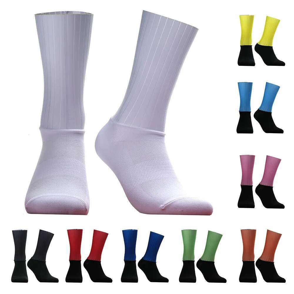 Sock Garter Men - 2026 – nowe, bezszwowe skarpety rowerowe,