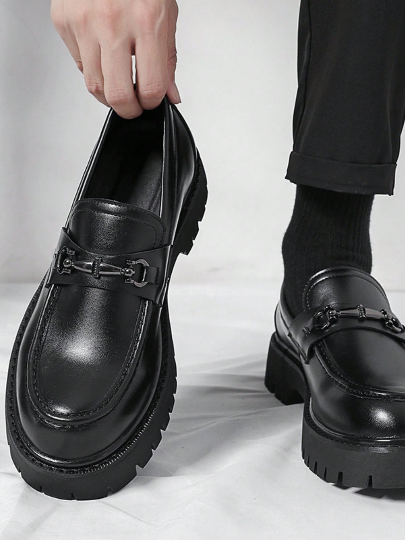Formal Men Daily Wear Footwear - Męskie mokasyny w brytyjskim stylu, eleganckie