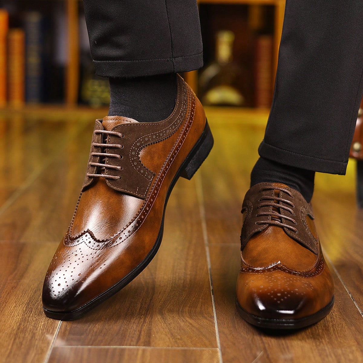 Eleganckie buty męskie z sznur – Formal Men Daily Wear Footwear recenzja i cena