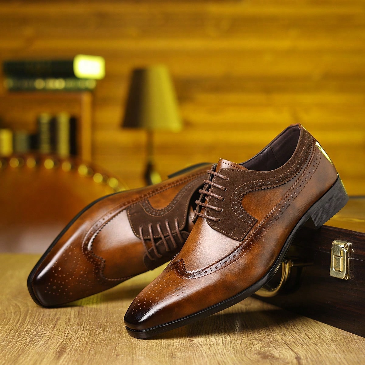 Eleganckie buty męskie z sznur – Formal Men Daily Wear Footwear recenzja i cena