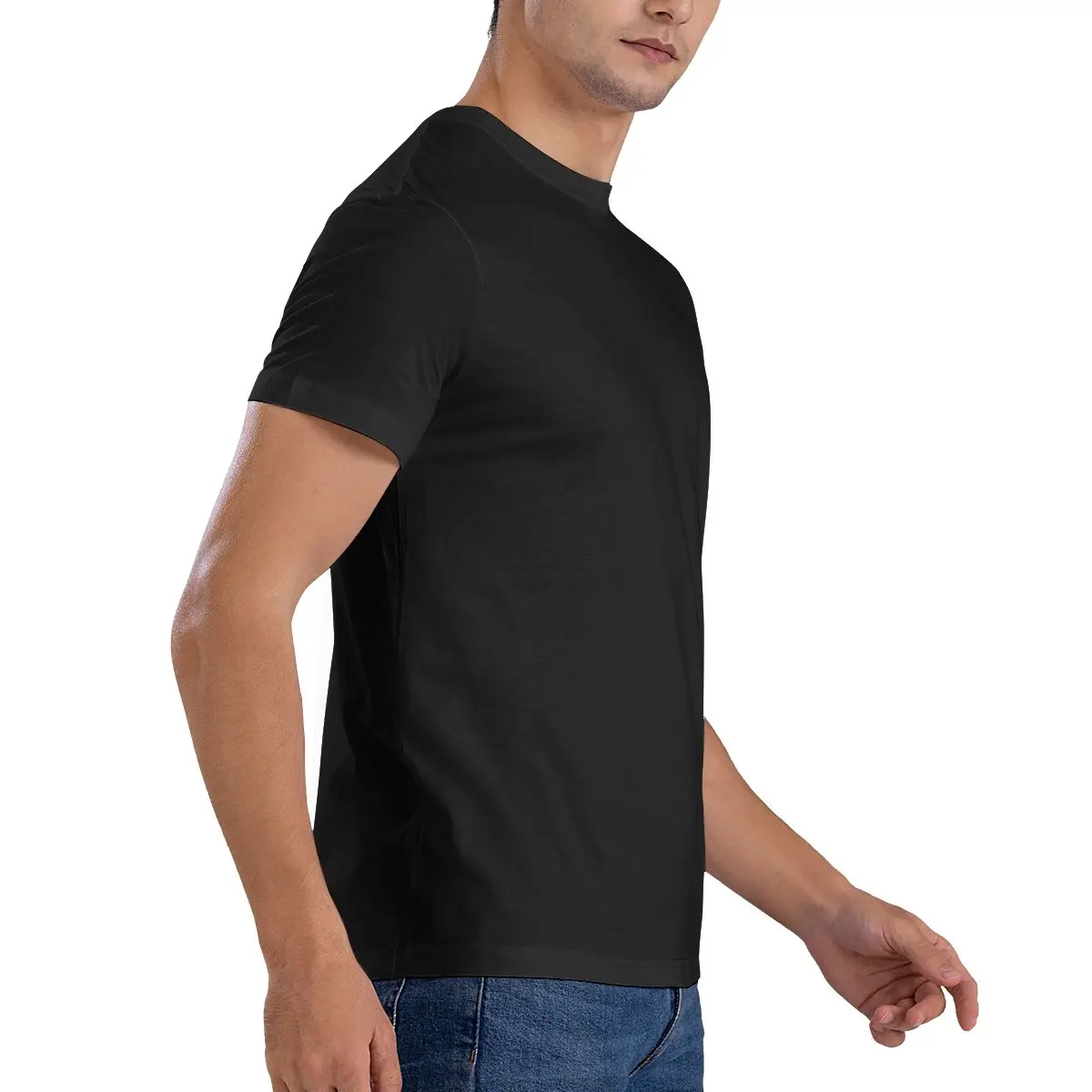 Męska koszulka z geometrycznym – Men Formal Wear All Black recenzja i cena