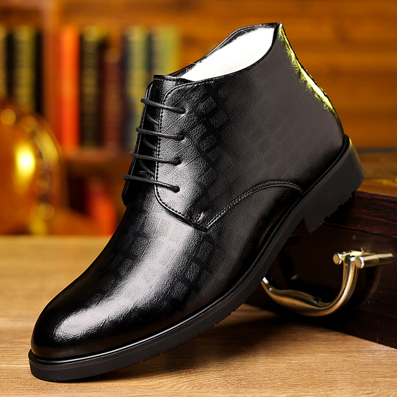 Męski brytyjski styl 2025 zimo – Men Formal Wear With Boots recenzja i cena