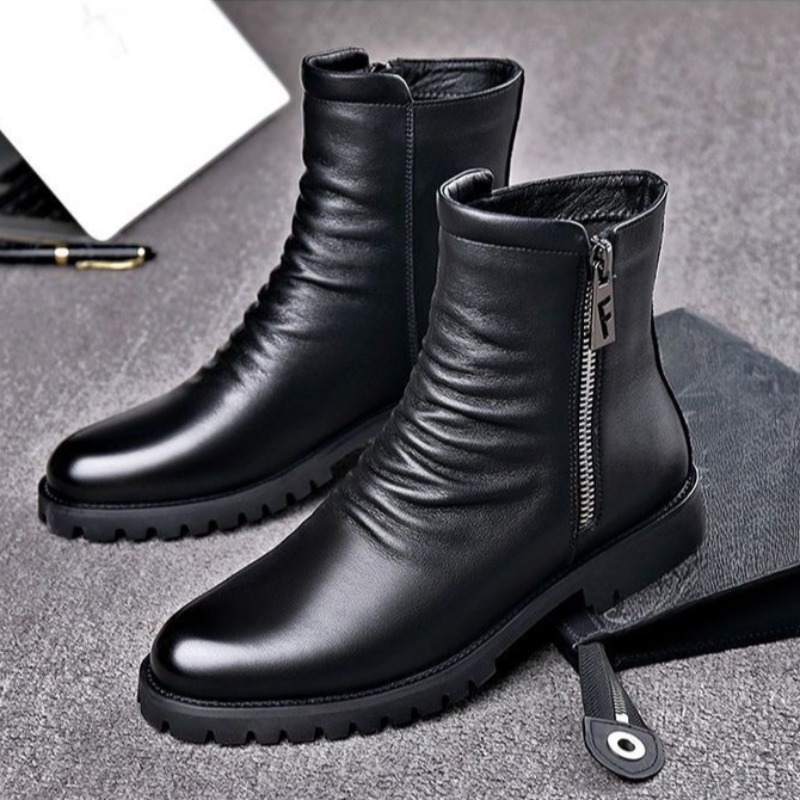 Wysokiej jakości męskie buty z – Men Formal Wear With Boots recenzja i cena