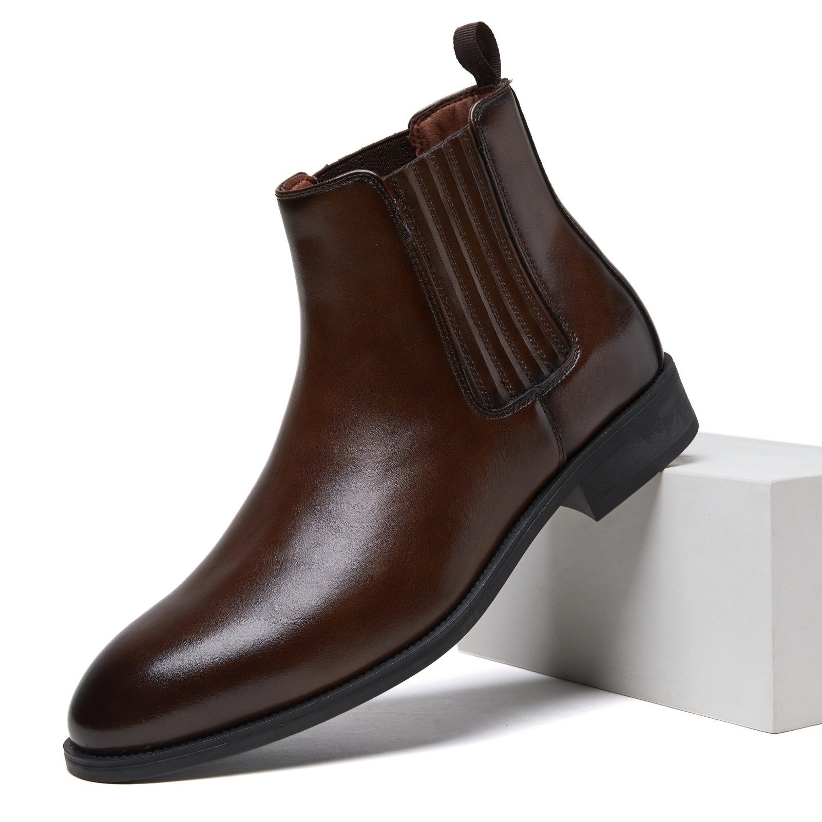 Męskie buty Desai na jesień i  – Men Formal Wear With Boots recenzja i cena