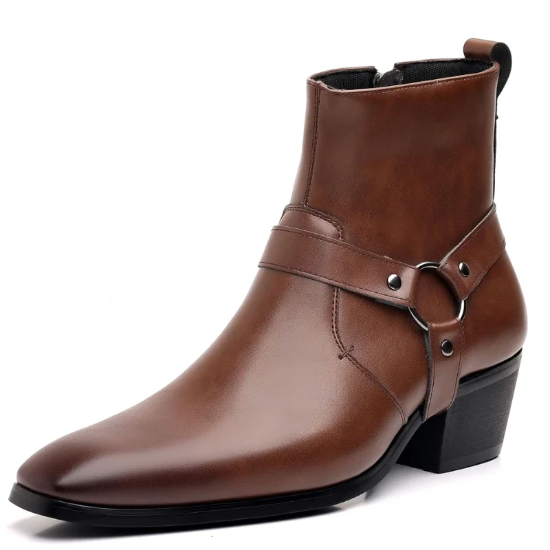 Buty męskie Projektant mody Ch – Men Formal Wear With Boots recenzja i cena