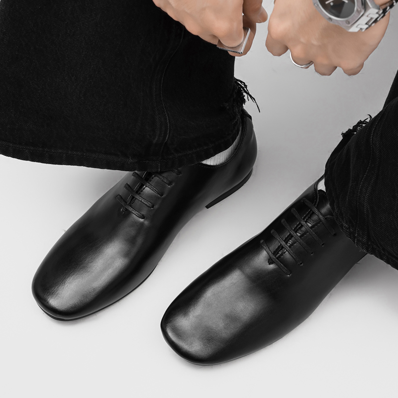 Męskie sznurowane buty oxford, – Formal Men Daily Wear Footwear recenzja i cena